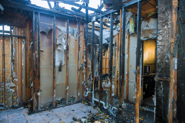 Professional Emergency Fire Cleanup technician working in Ford City, CA